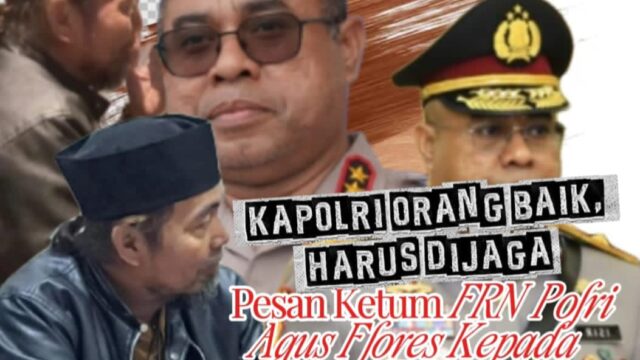 “Jangan Tinggalkan Kapolri Sendiri!” Agus Flores Titip Pesan Khusus kepada Kadiv Humas Polri: Sosok Listyo Sigit Pemimpin Baik yang Harus Terus Didampingi